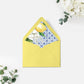 The Med Lemons | Printable Envelope Liner - Black Bow Studio