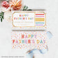 Dot Multi | Printable Father's Day Custom Gift Voucher