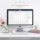 Estelle White | Printable Find Your Seat Alphabetical Seating Chart