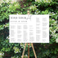 Estelle White | Printable Find Your Seat Alphabetical Seating Chart