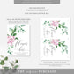 Ferras Blossom Pink | Printable Flower Bar Sign