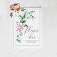 Ferras Blossom Pink | Printable Flower Bar Sign