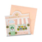 Flower Market Pink Gold | Greeting Card