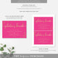 Paintly Hot Pink | Printable Galentine's Brunch Invitation