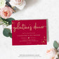 Paintly Hot Pink | Printable Galentine's Dinner Invitation