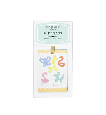 Birthday Party Set of 10 Gift Tags