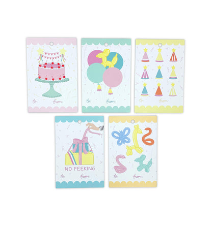 Birthday Party Set of 10 Gift Tags