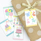 Birthday Party Multi | Set of 10 Gift Tags