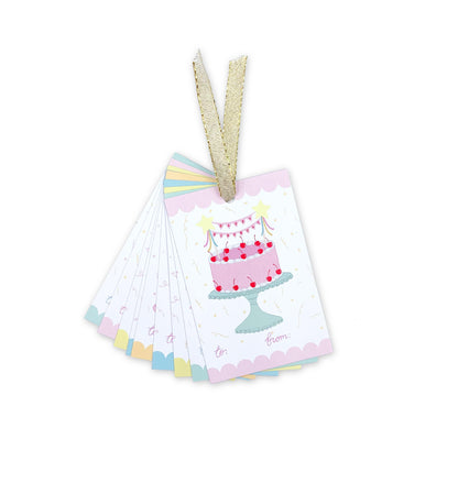 Birthday Party Set of 10 Gift Tags