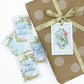 Trianon Blue | Set of 10 Gift Tags