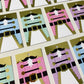 Nutcracker Coat Multi | Set of 8 Christmas Gift Tags