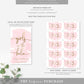 Watercolour Pink | Printable Girls Are The Balm Favour Tag Template