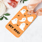 Friendly Ghost Orange | Printable Halloween Favour Tag Template