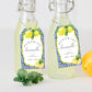 Positano Lemons | Printable Limoncello Favour Tags Template