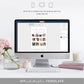 Quinn Script White | Printable How Old Was The Bride Photo Bridal Shower Game