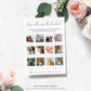 Quinn Script White | Printable How Old Was The Bride Photo Bridal Shower Game