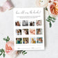 Quinn Script White | Printable How Old Was The Bride Photo Bridal Shower Game