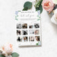 Ferras Blossom Blue | Printable How Old Were They Bridal Shower Game