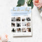 Watercolour Blue | Printable How Old Were They Photo Baby Shower Game Template