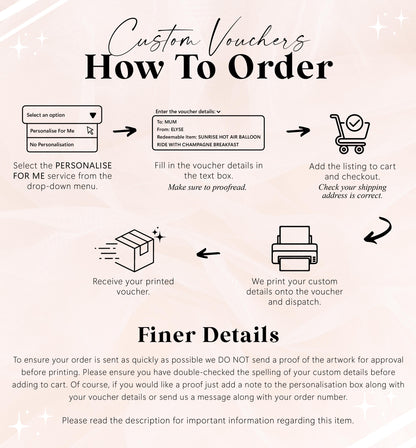 Golden Ticket Gold | Christmas Gift Voucher