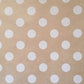 Wrapping Paper | Karft Paper White Polka Dot - Black Bow Studio