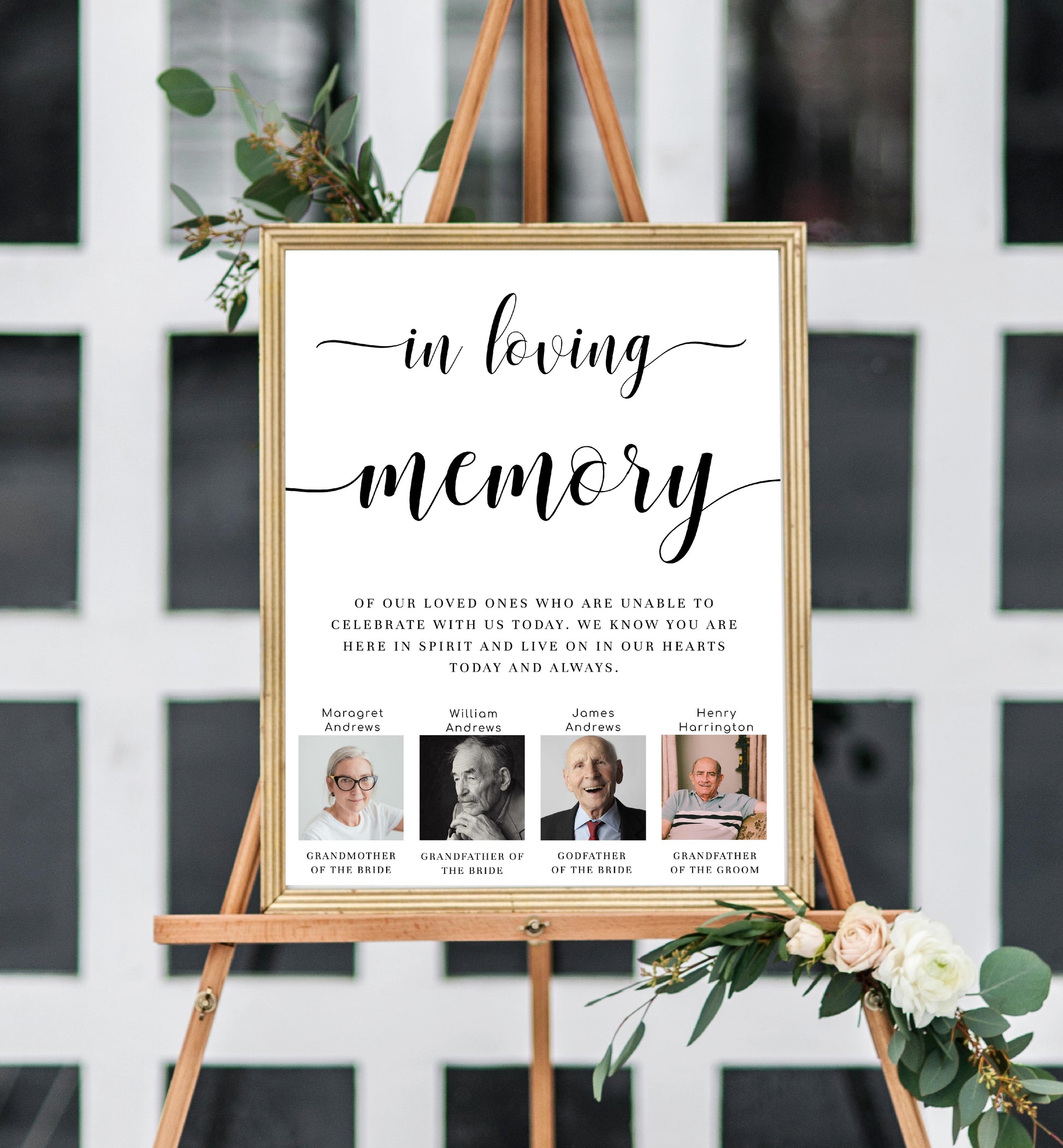 leyton-script-white-printable-in-loving-memory-sign-template-black-bow-studio for Free Printable In Loving Memory Sign Leyton Script White | Printable In Loving Memory Sign template – Black Bow Studio for Free Printable In Loving Memory Sign