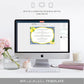 Positano Lemons | Printable Itinerary Template