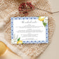 The Med Lemons | Printable Itinerary