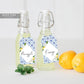 The Med Lemons | Printable Mimosa Bar Sign and Juice Tags - Black Bow Studio