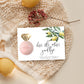 Tuscan Lemons | Printable Kiss The Miss Favour Card