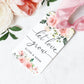 Darcy Floral Pink | Printable Let Love Grow Favour Tags Template