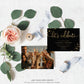 Paintly Black Gold | Printable Let's Celebrate Birthday Invitation