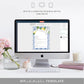 The Med Arch Lemons | Printable Menu Template