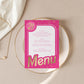 Barbie Party Hot Pink Gold | Printable Menu Template