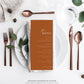 Ellesmere White | Printable Menu Template
