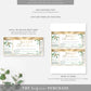 Ferras Blossom Greenery | Printable Christmas Boarding Pass