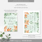 Woodland Animals Green | Printable Mimosa Bar Sign and Juice Tags