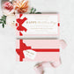 Stripe Pink Red | Printable Mother's Day Custom Gift Voucher