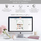 Ferras Greenery | Printable First Year Photo Timeline Sign Template