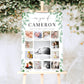 Ferras Greenery | Printable My First Year Photo Timeline Sign