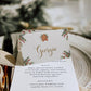 Nutmeg Noel Gingerbread | Printable Christmas Place Cards