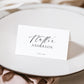 Ellesmere White | Printable Place Cards Template