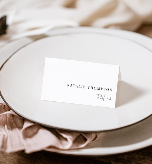 Estelle White | Printable Place Cards