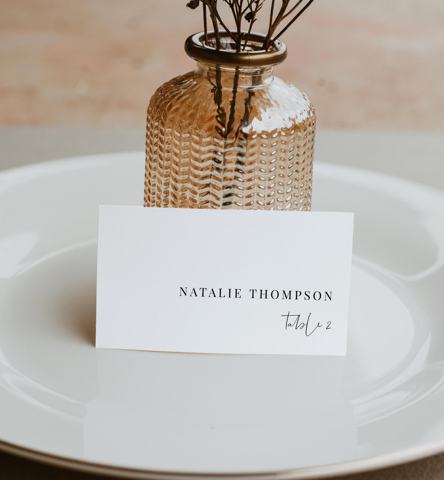 Estelle White | Printable Place Cards