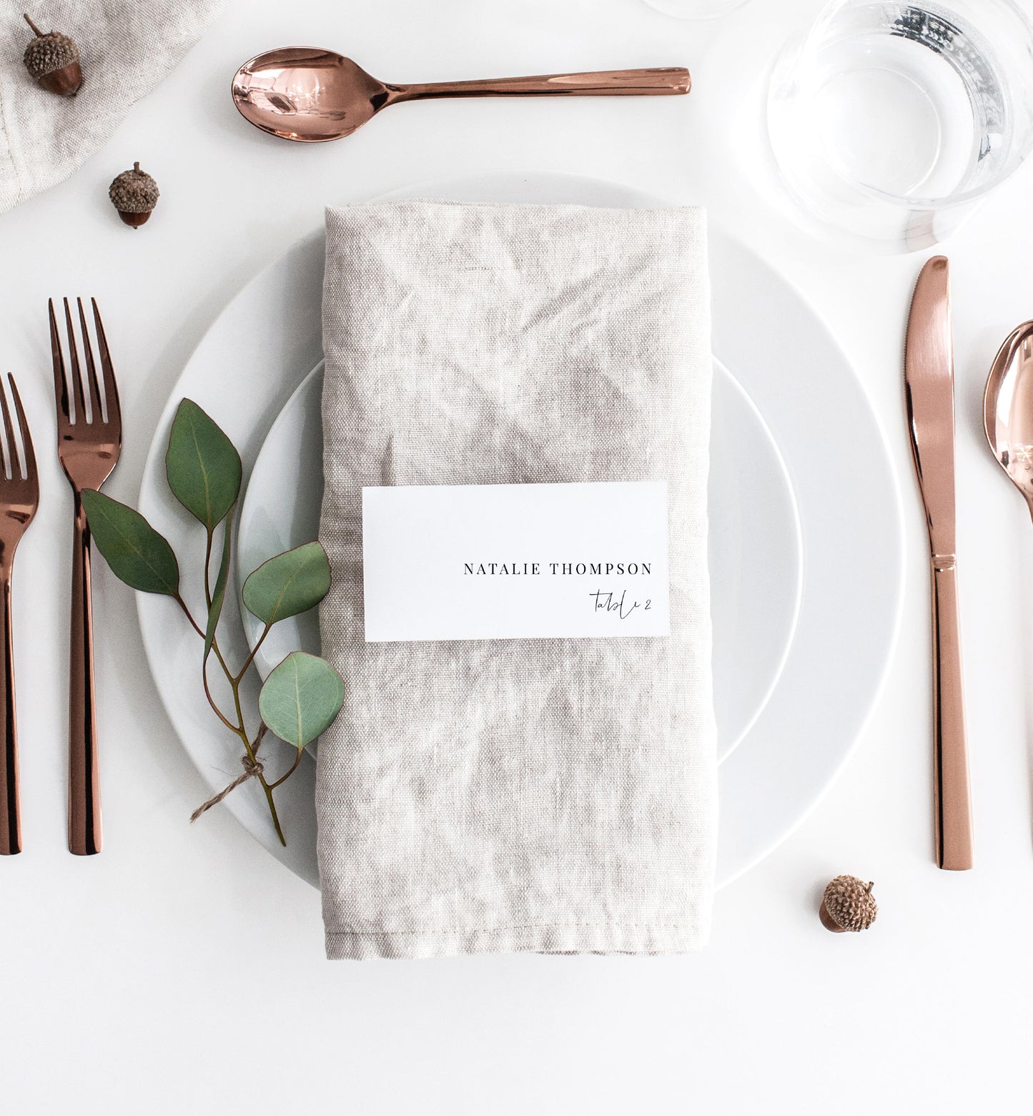 Estelle White | Printable Place Cards