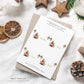 Nutmeg Noel Nutcracker | Printable Christmas Place Cards
