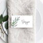 Olive Grove Green | Printable Place Cards