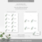 Olive Grove Green | Printable Place Cards