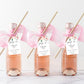 Darcy Floral Pink | Printable Pop It Favour Tags Template