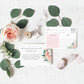 Afternoon Blooms | Printable Recipe Card Template - Black Bow Studio